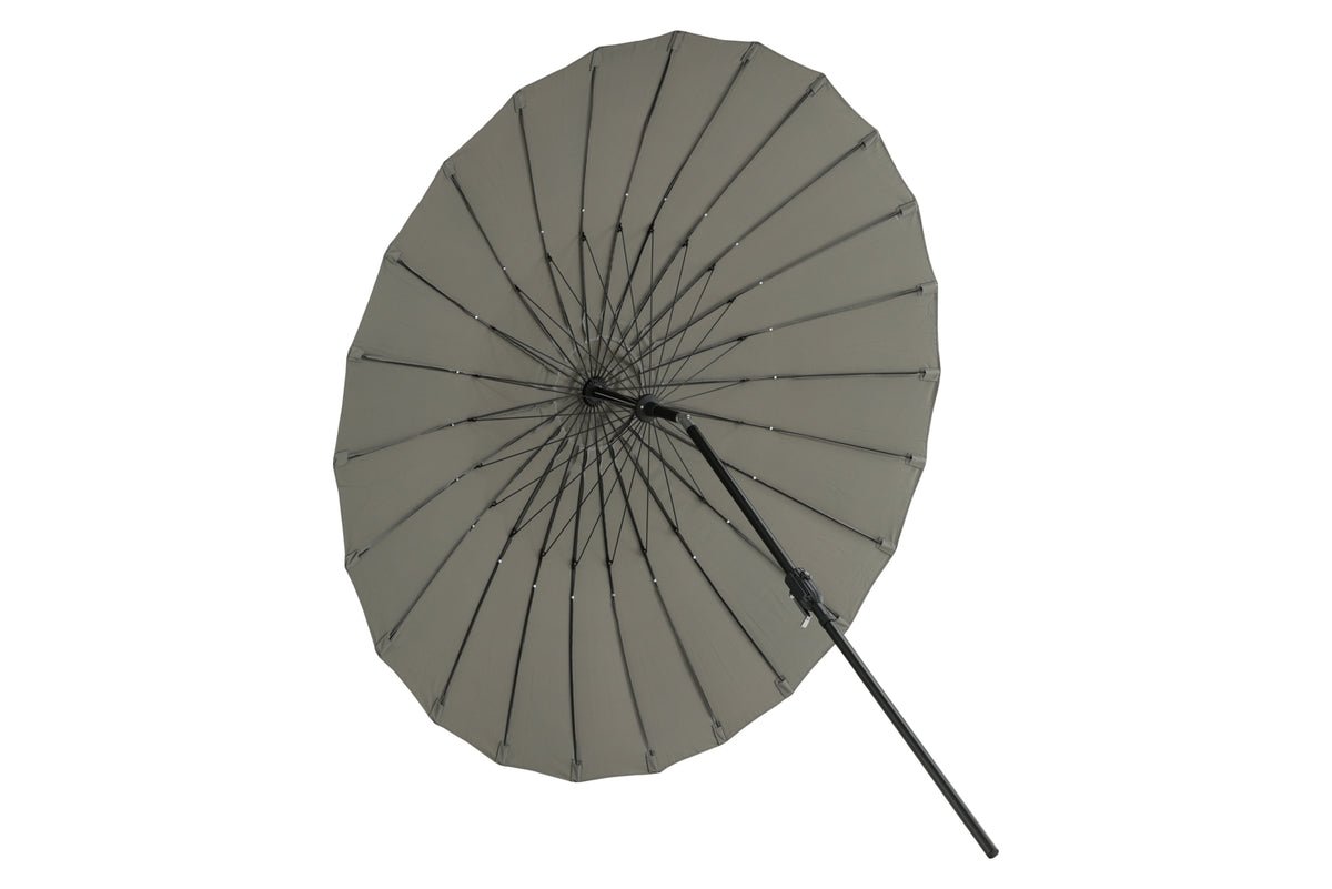 Tuinparasol Palma – Ø270 cm verkrijgbaar in Wit, Zwart, Grijs en Blauw