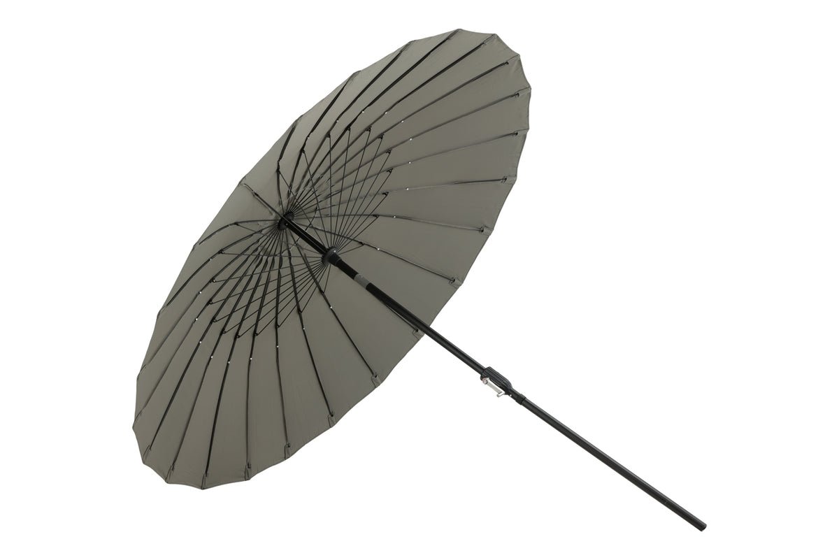 Tuinparasol Palma – Ø270 cm verkrijgbaar in Wit, Zwart, Grijs en Blauw
