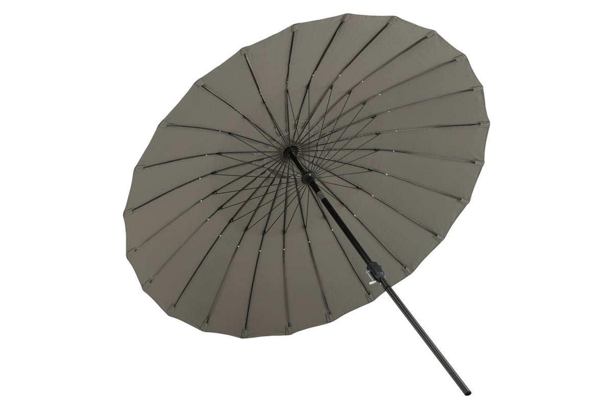 Tuinparasol Palma – Ø270 cm verkrijgbaar in Wit, Zwart, Grijs en Blauw
