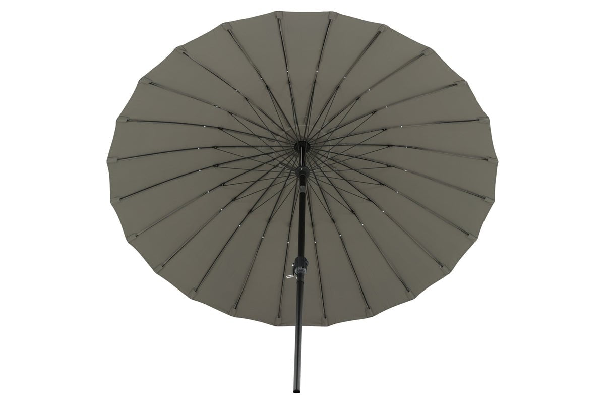 Tuinparasol Palma – Ø270 cm verkrijgbaar in Wit, Zwart, Grijs en Blauw