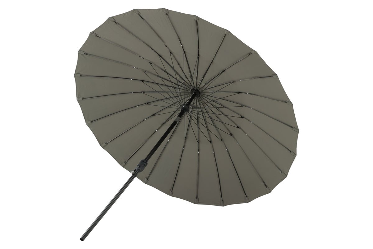 Tuinparasol Palma – Ø270 cm verkrijgbaar in Wit, Zwart, Grijs en Blauw