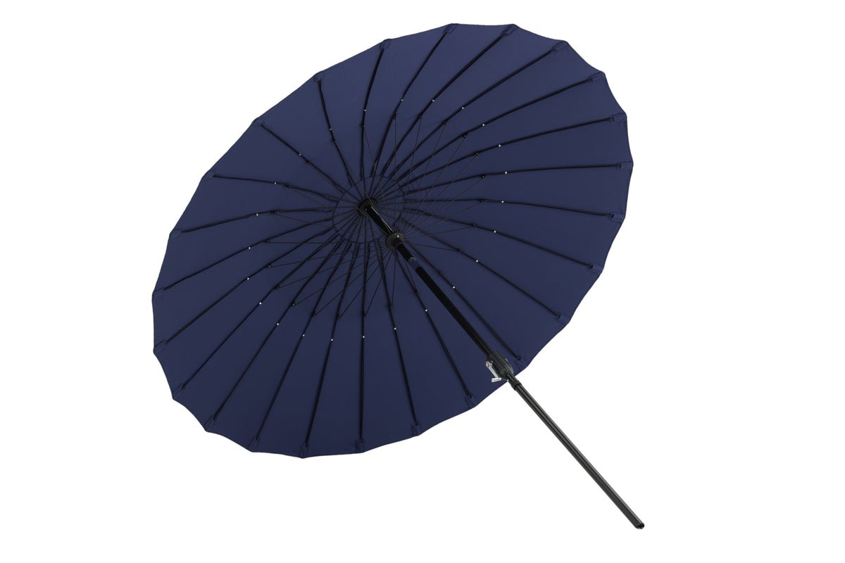 Tuinparasol Palma – Ø270 cm verkrijgbaar in Wit, Zwart, Grijs en Blauw