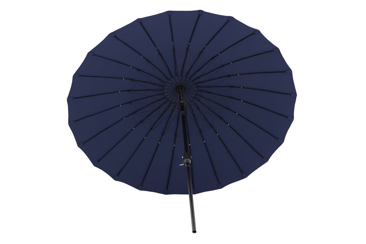 Tuinparasol Palma – Ø270 cm verkrijgbaar in Wit, Zwart, Grijs en Blauw