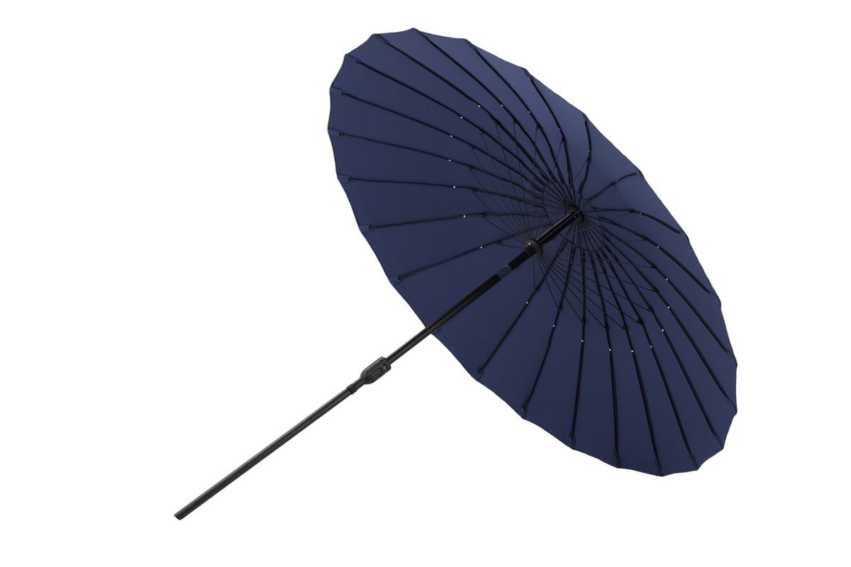 Tuinparasol Palma – Ø270 cm verkrijgbaar in Wit, Zwart, Grijs en Blauw