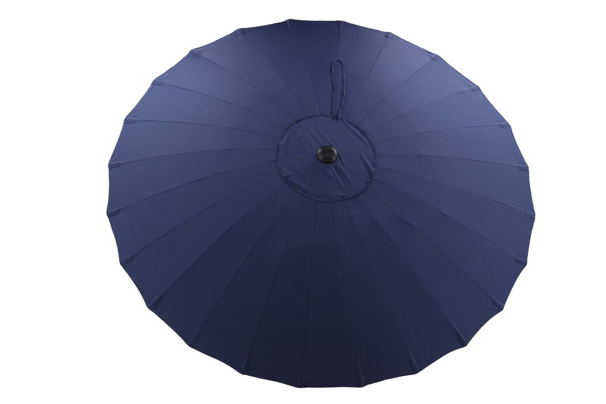 Tuinparasol Palma – Ø270 cm verkrijgbaar in Wit, Zwart, Grijs en Blauw