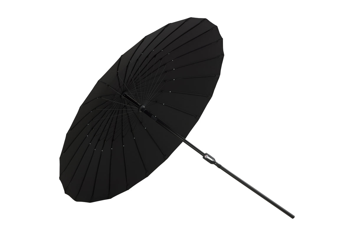 Tuinparasol Palma – Ø270 cm verkrijgbaar in Wit, Zwart, Grijs en Blauw