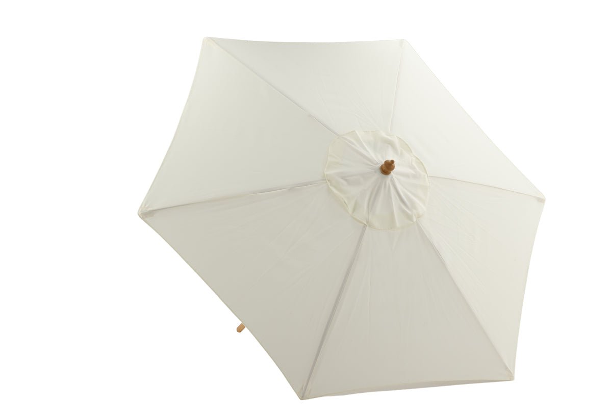 Tuinparasol Valenza – Ø250 cm in Zwart of Wit
