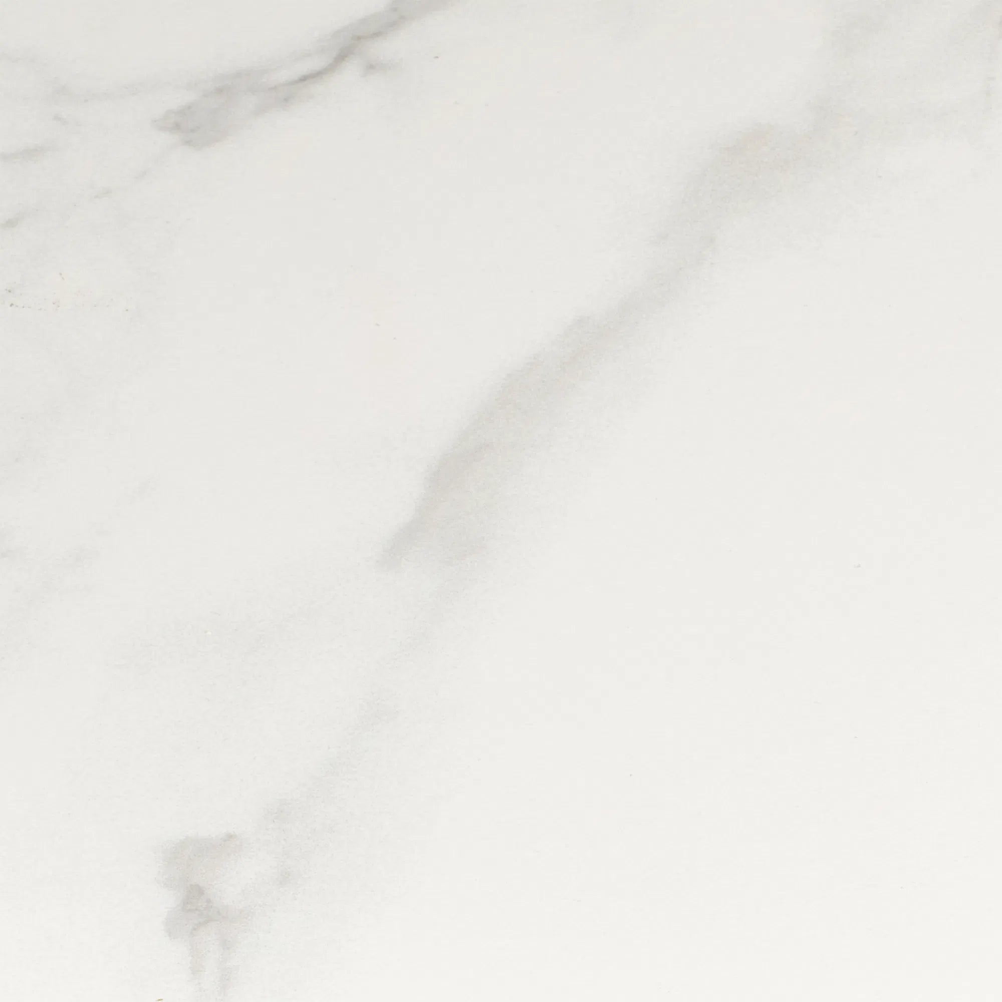 Salontafel Lunaro – met ronde keramische plaat in Wit en cilindervormige houten voet