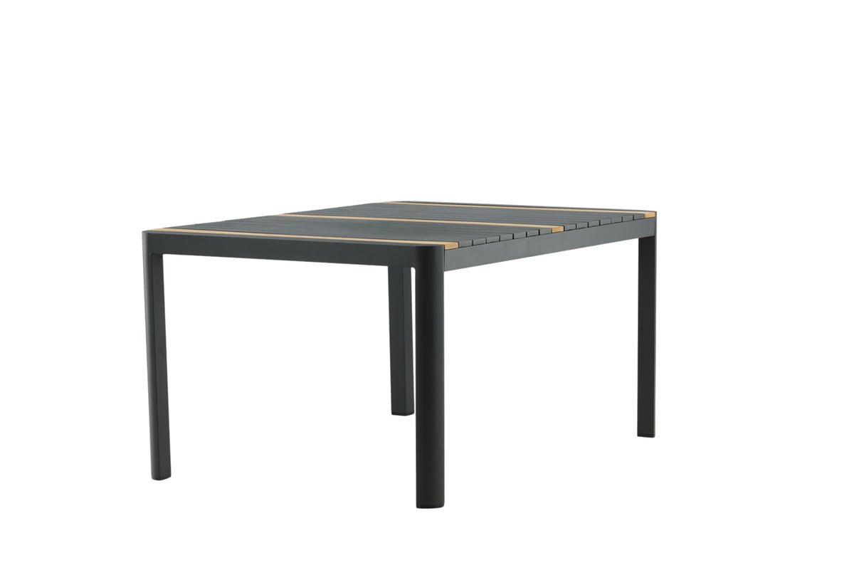 Tuin tafel Nuru - Teakhout en aluminium voor stabiliteit en duurzaamheid