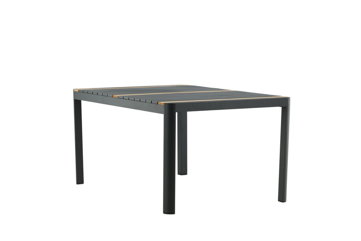 Tuin tafel Nuru - Teakhout en aluminium voor stabiliteit en duurzaamheid