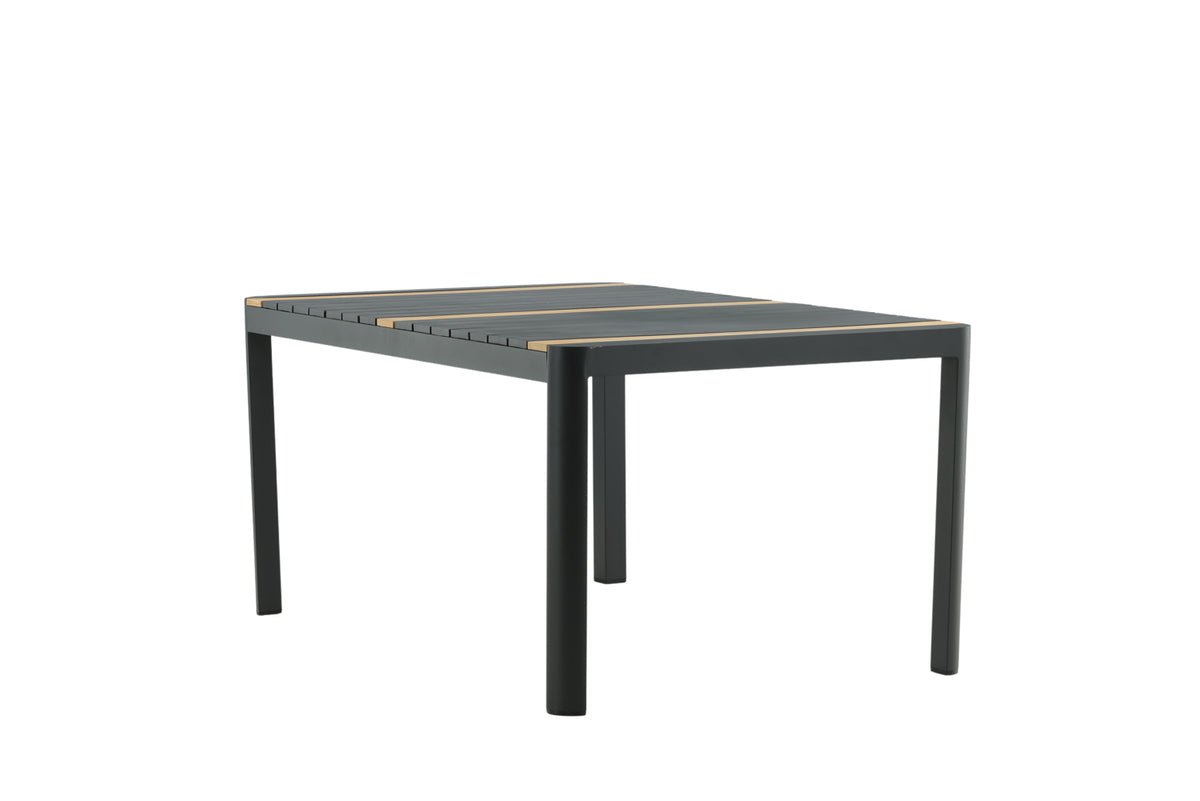 Tuin tafel Nuru - Teakhout en aluminium voor stabiliteit en duurzaamheid