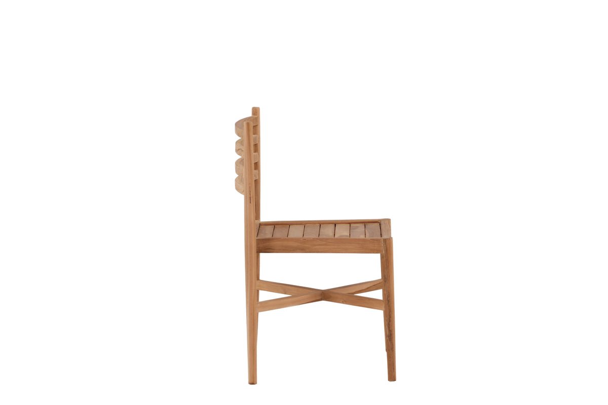 Tuinstoel Sunrise - van teakhout in natuurlijke look