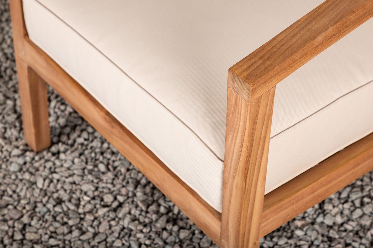 Tuinstoel kussen Africa - van polyester in Beige