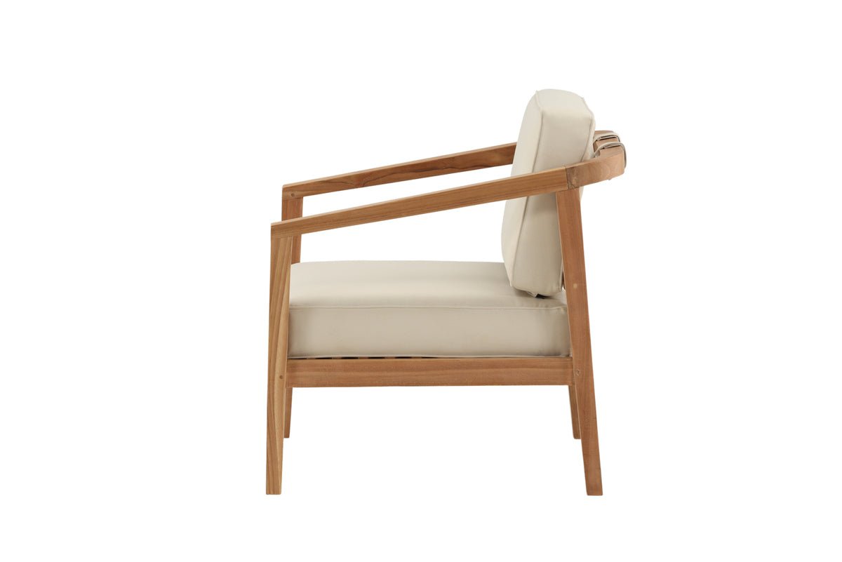 Tuinstoel kussen Africa - van polyester in Beige