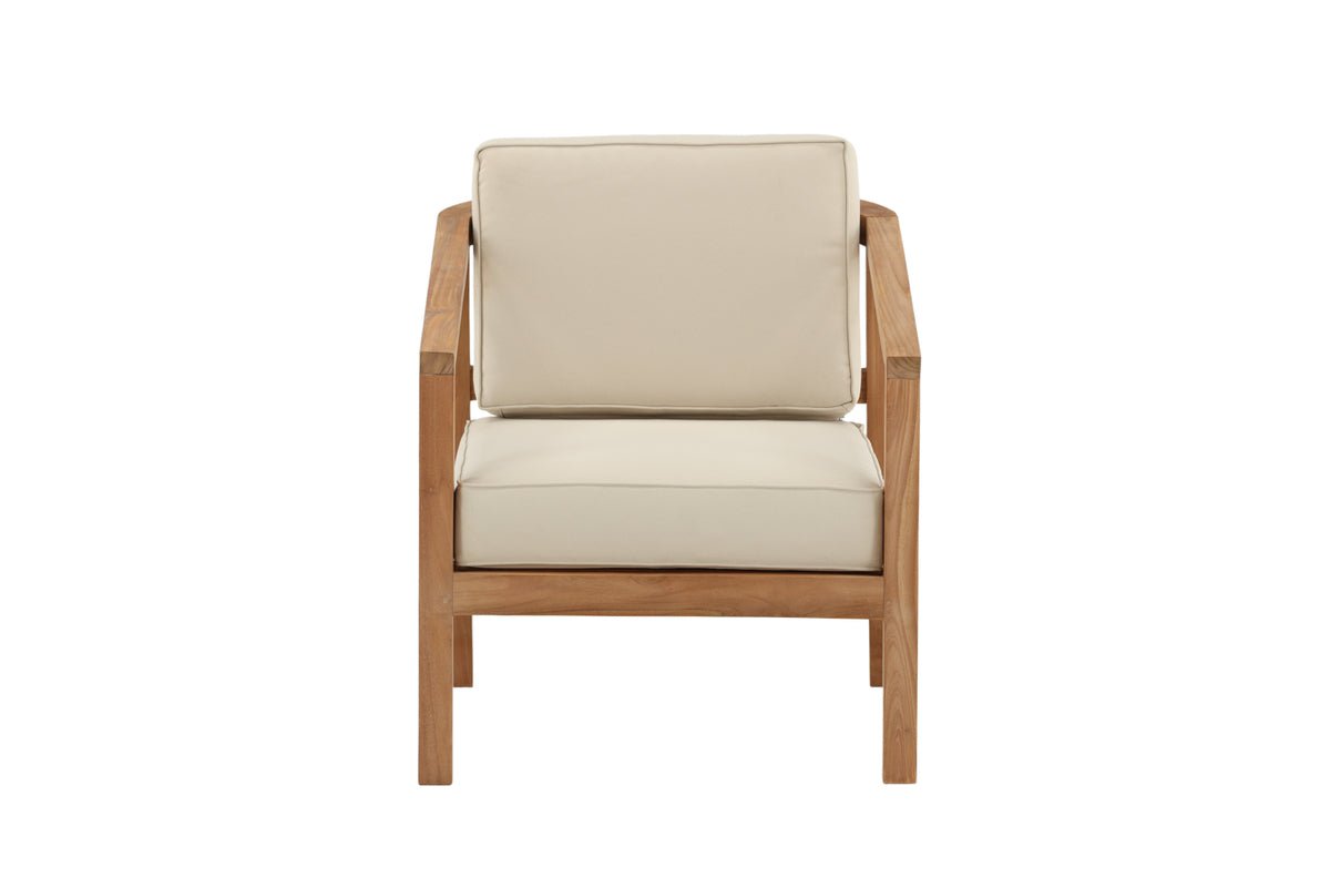 Tuinstoel kussen Africa - van polyester in Beige