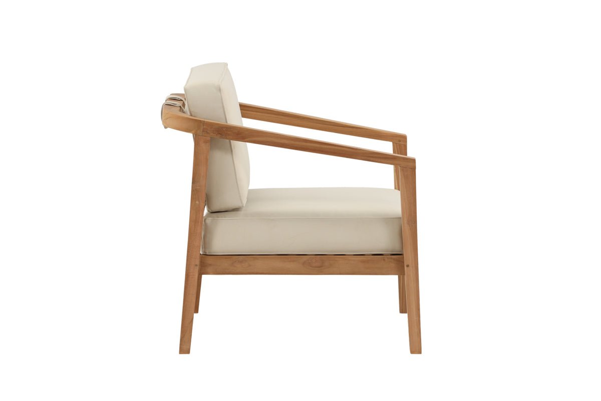 Tuinstoel kussen Africa - van polyester in Beige