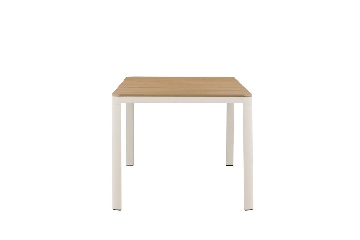 Tuin eettafel Ätna - 210x90 cm in Beige met een tafelblad van Aintwood
