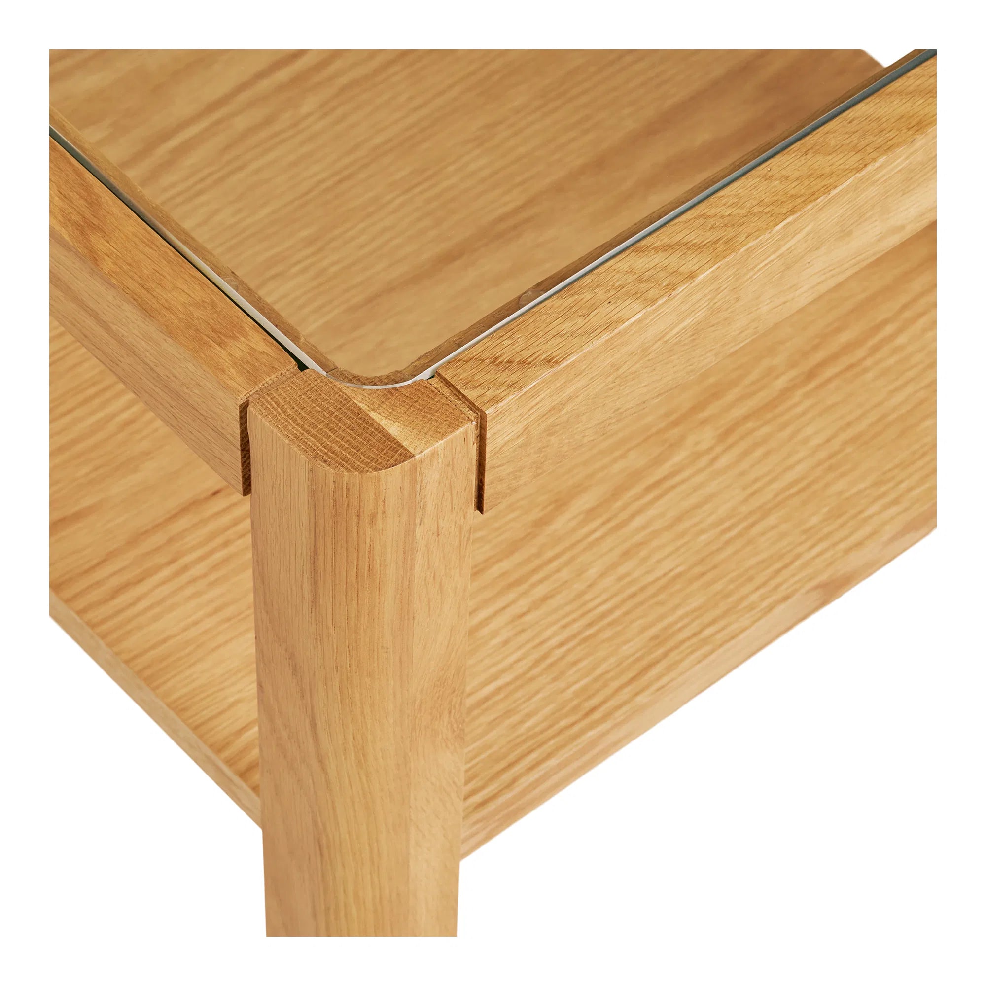 Bijzettafel Sundaria – met gehard glazen blad