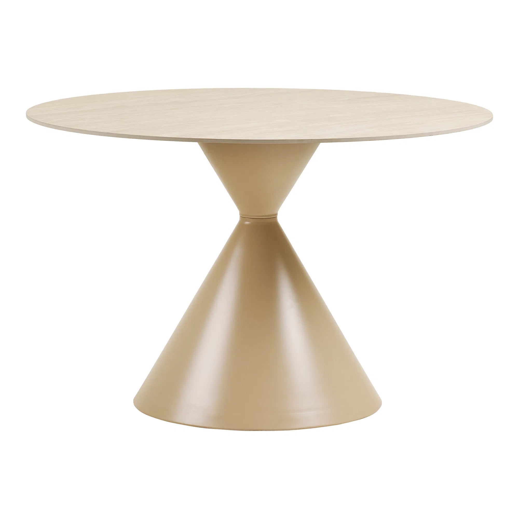 Eettafel Fjordella - Staal/Keramiek in Zand