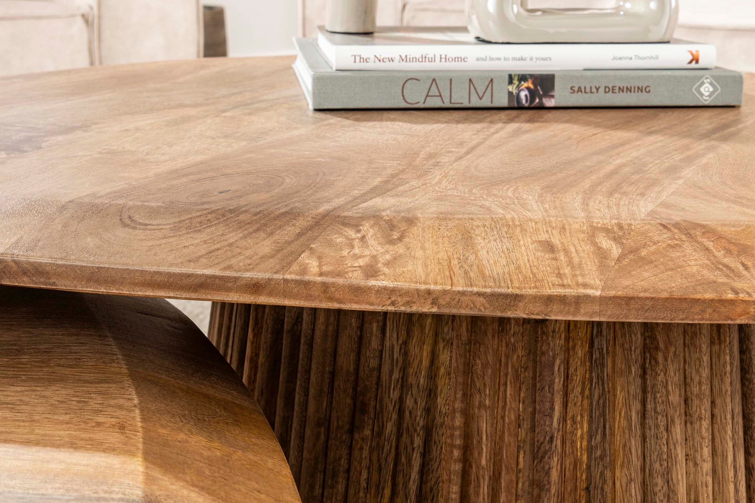 Couchtisch Arenza - 2-delige set van mangohout