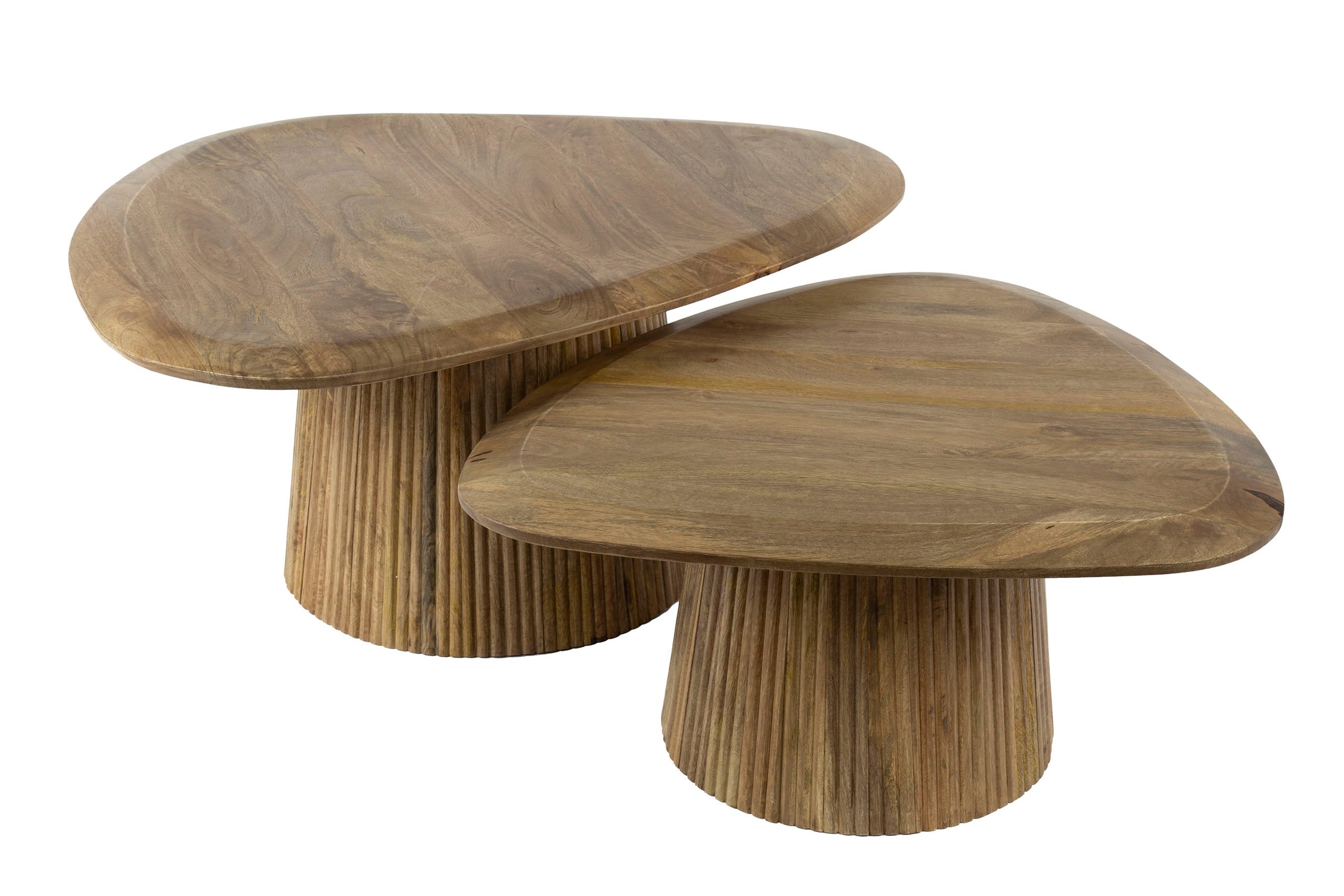 Couchtisch Arenza - 2-delige set van mangohout