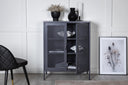 Dressoir Linje – In Grijs met twee deuren
