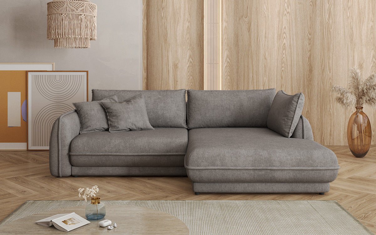 Designer Sofa Mojave II Stof met slaapfunctie en opbergruimte