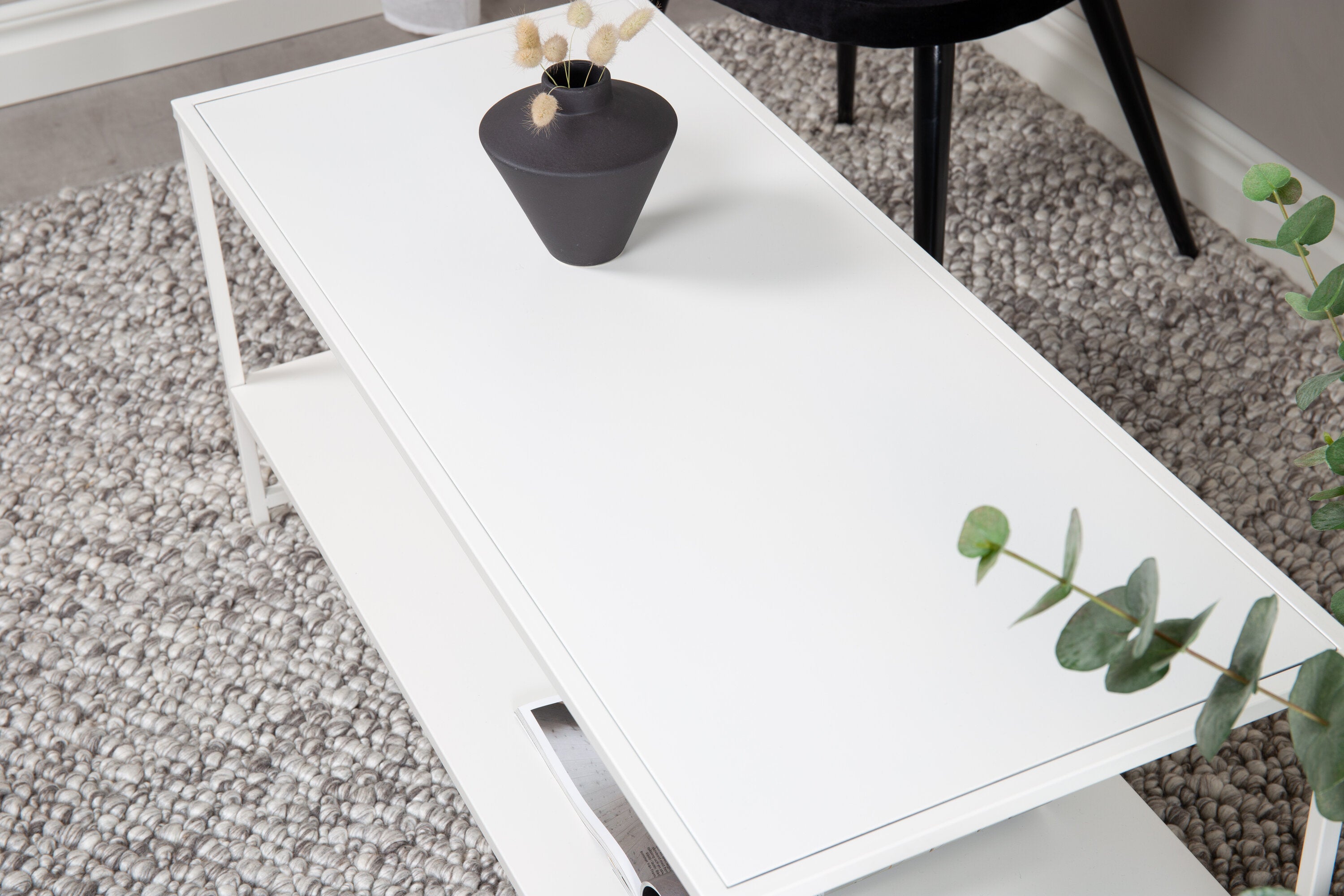 Bijzettafel Lichtberg - Eenvoudig ontwerp in wit