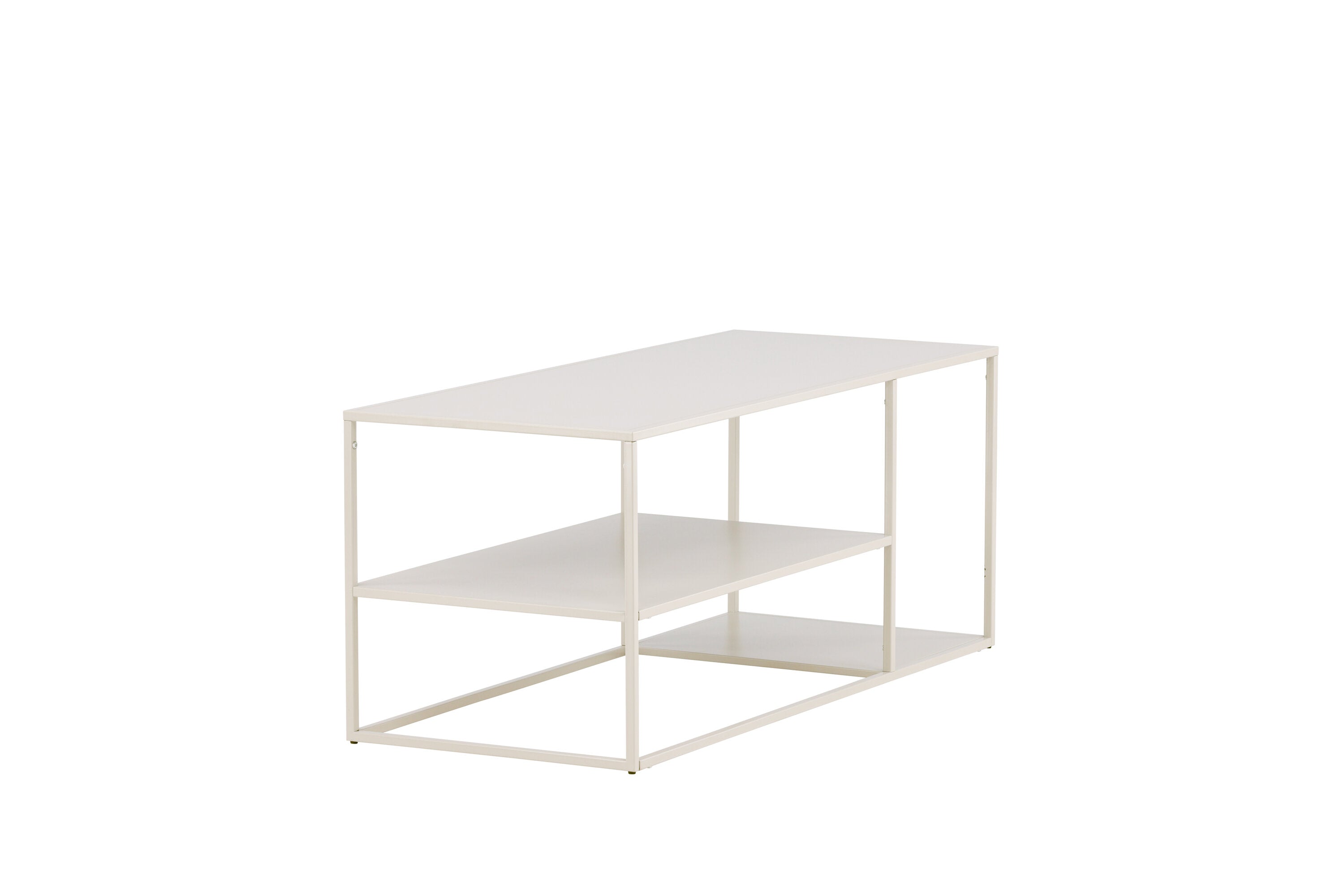 Bijzettafel Skapa - Eenvoudig ontwerp in Beige
