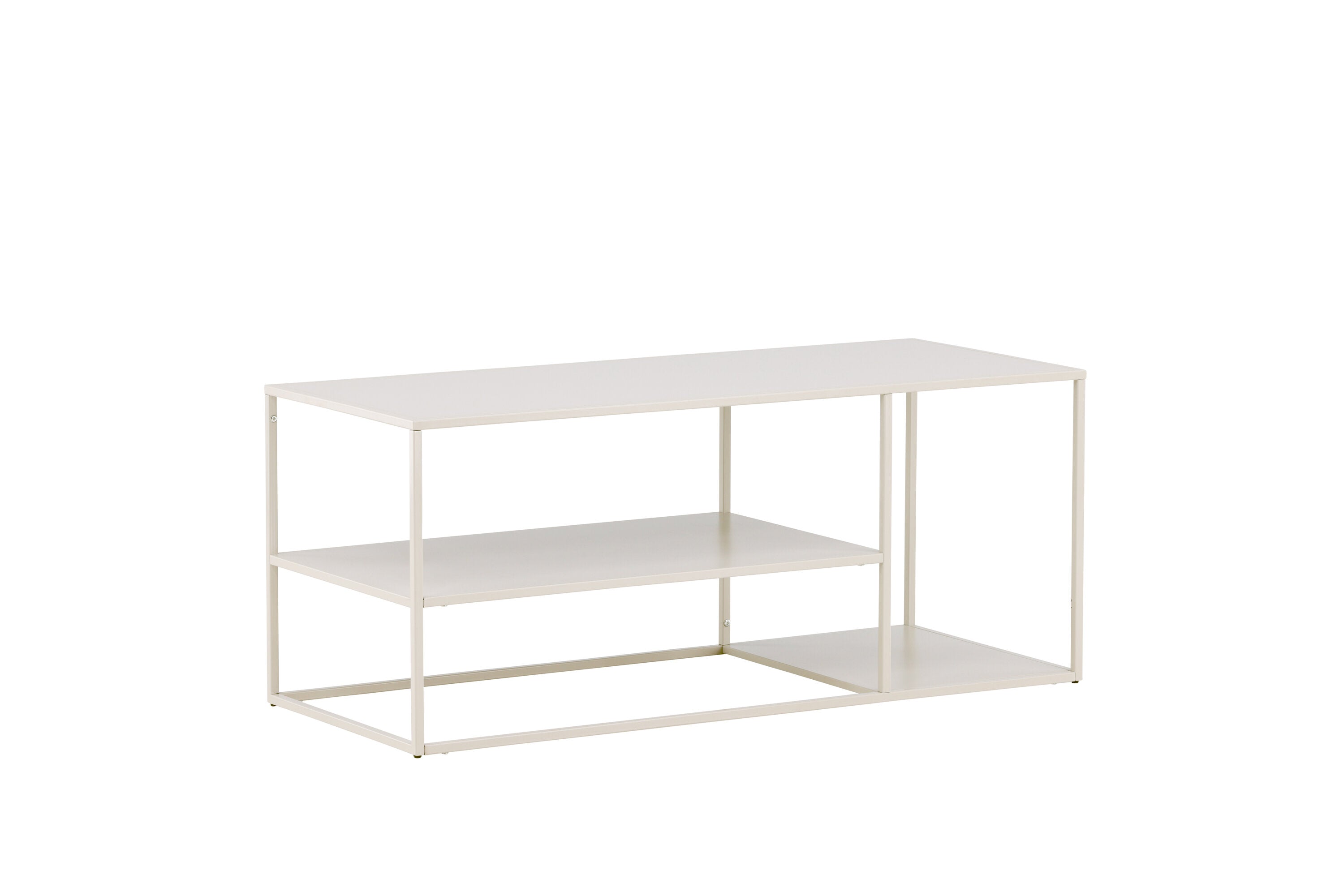 Bijzettafel Skapa - Eenvoudig ontwerp in Beige