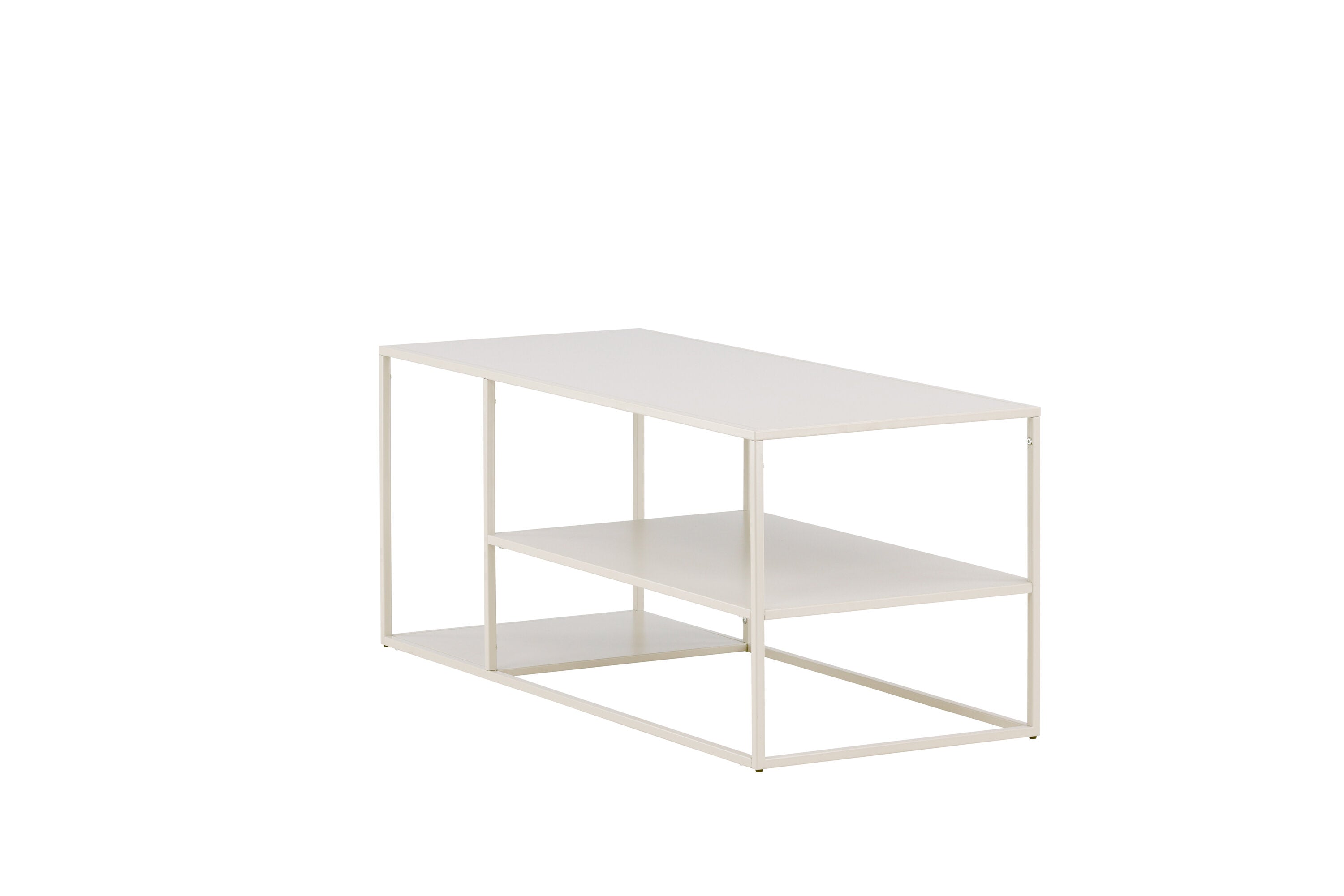Bijzettafel Skapa - Eenvoudig ontwerp in Beige