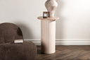 Bijzettafel Nala – modern design met ribbeldetails