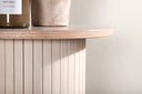 Bijzettafel Nala – modern design met ribbeldetails