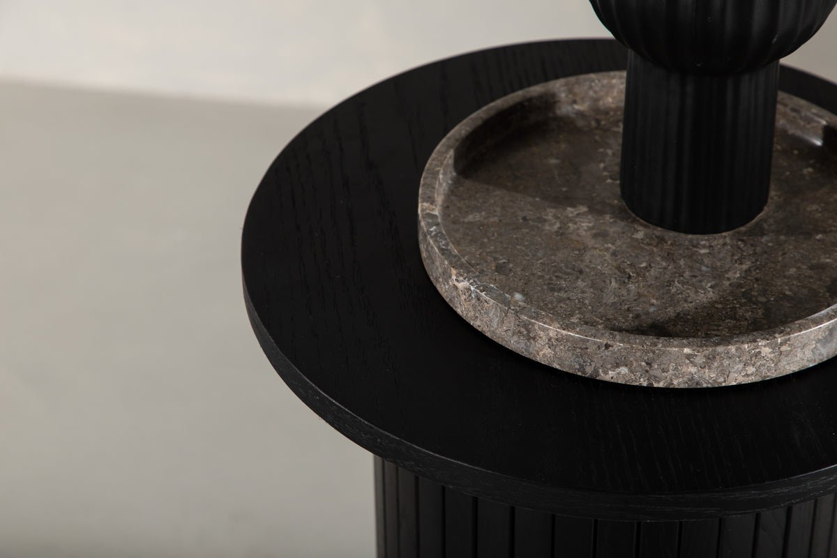 Bijzettafel Nala – modern design met ribbeldetails