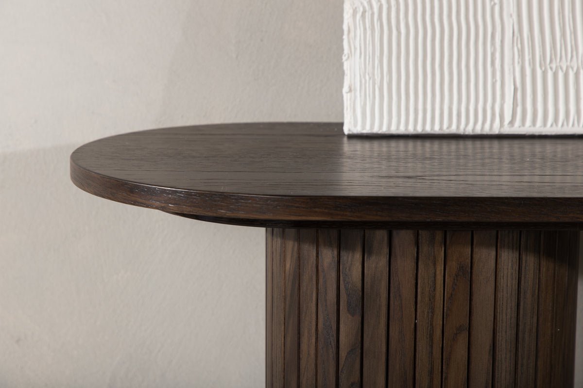 Bijzettafel Lina – in drie kleuren met ribbel details