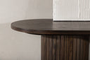Bijzettafel Lina – in drie kleuren met ribbel details