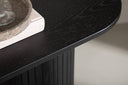 Bijzettafel Lina – in drie kleuren met ribbel details