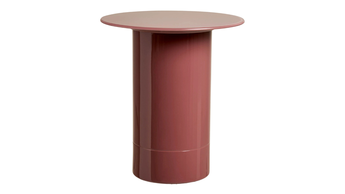 Bijzettafel Rose - van MDF en glas