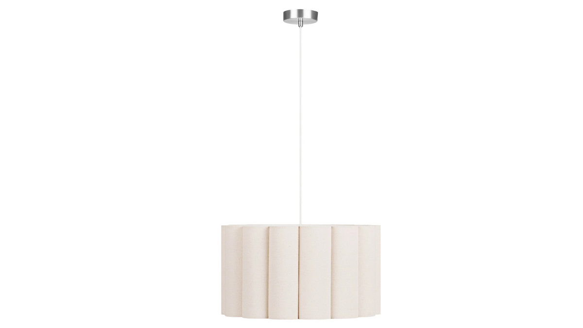 Hanglamp Nord - van staal en linnen