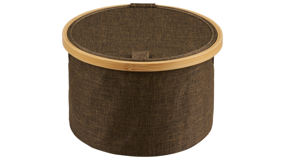 Opbergmand Nuro - van bamboe en polyester