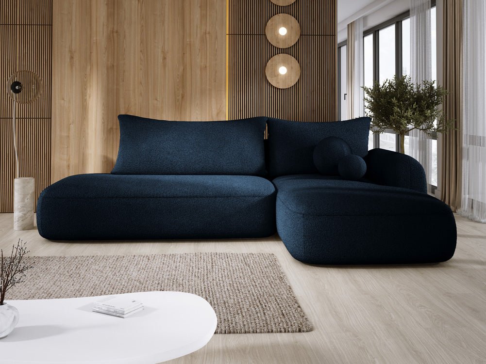 Designer Sofa Babu Bouclé met slaap- en klapfunctie
