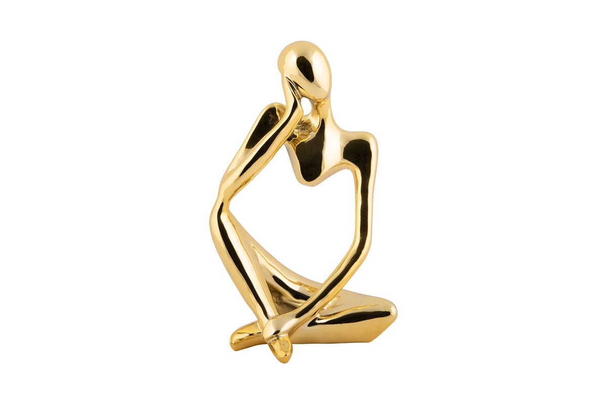 Beeld "Aurex" – Polyresin met glanzend oppervlak