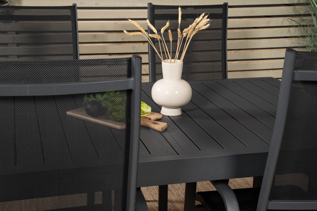 2er Set - Gartenstuhl Bossa aus Textilene/Aluminium