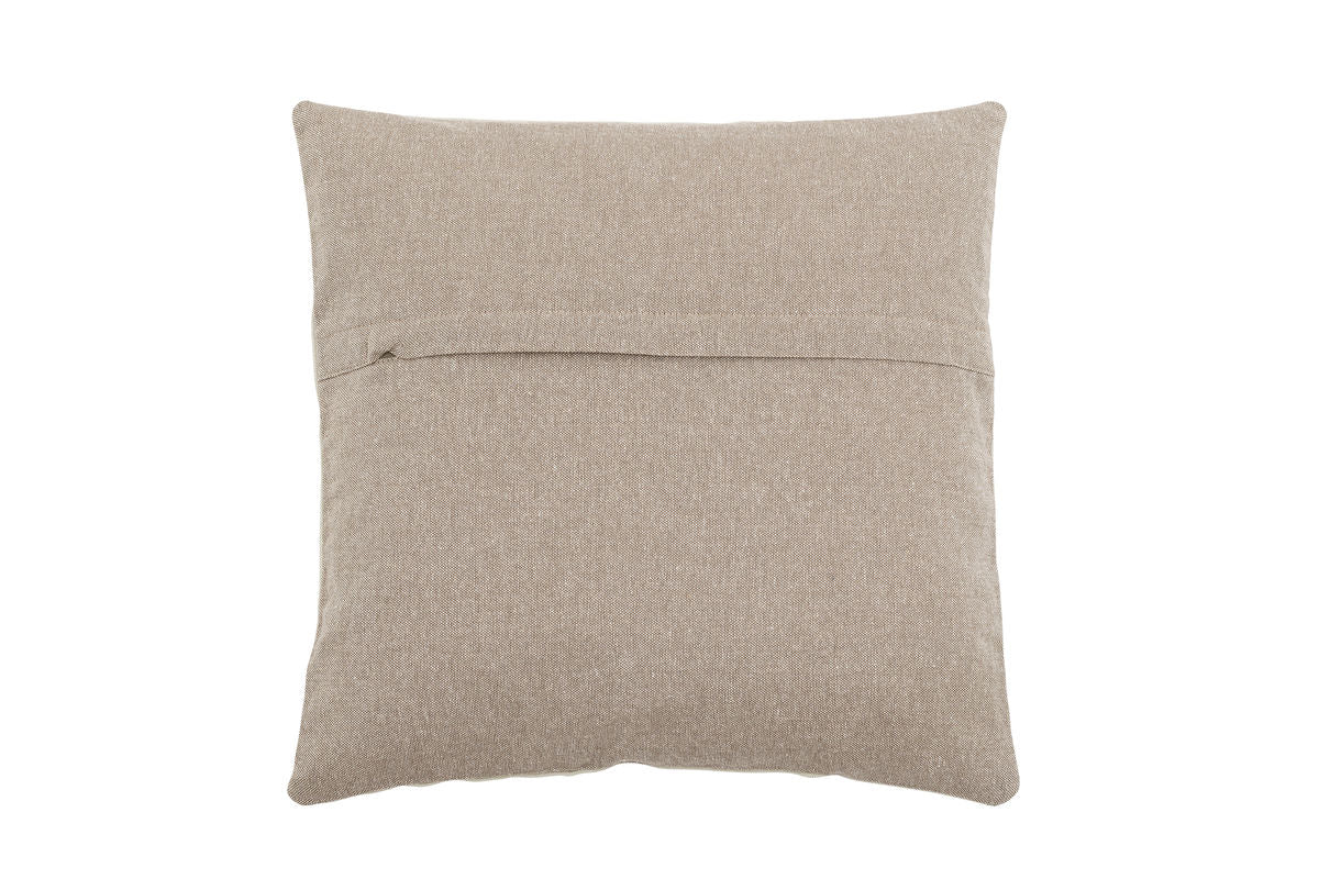 Sierkussen Toledo – Traditioneel borduurpatroon in roodtinten