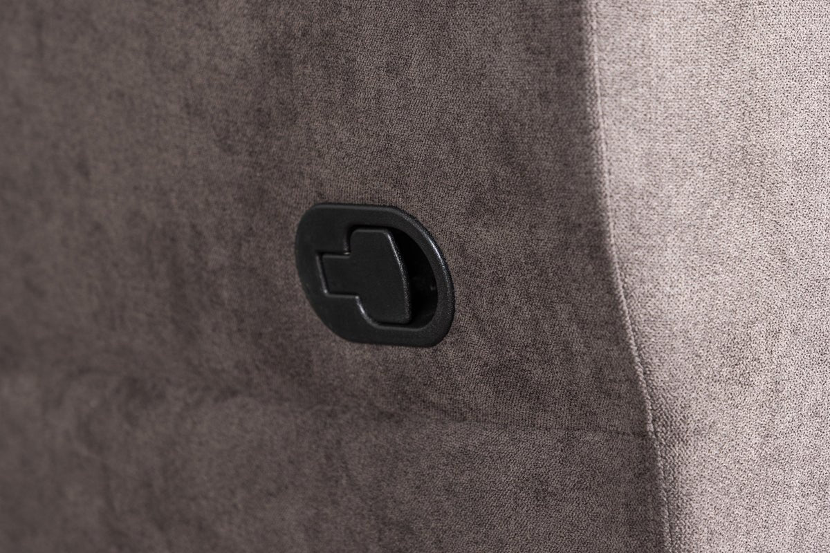 Fauteuil Toronto - Opvouwbaar met voetensteun in de kleur Bruin