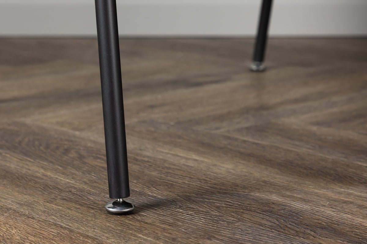 Fauteuil Kärnten - in Lichtgrijs met bouclé bekleding