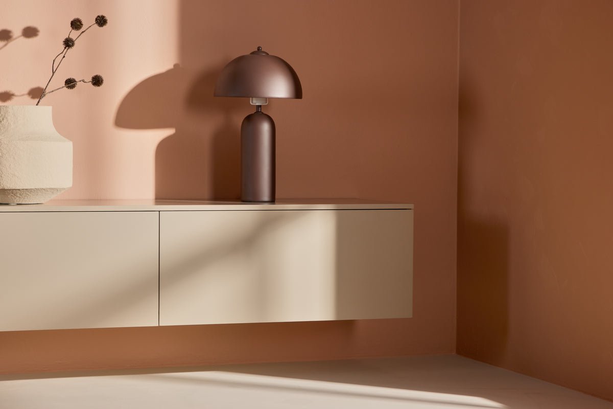 TV-Lowboard Valerio – Minimalistische elegantie in Beige