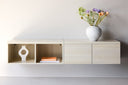 TV-Lowboard Skagen Whitewash – Licht Scandinavisch Ontwerp