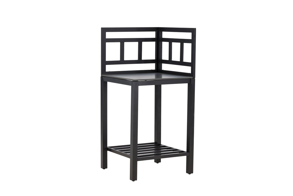 Tuin bijzettafel Vani – buitenkeukenmodule met stenen werkblad