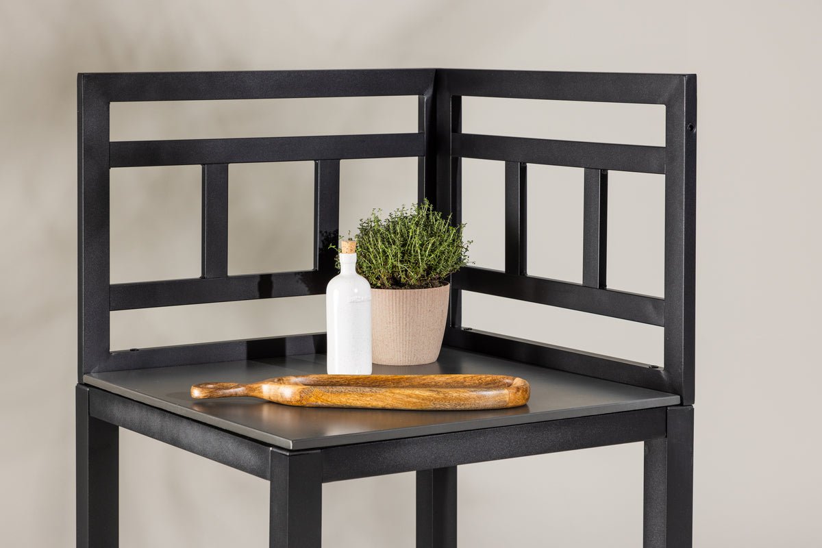 Tuin bijzettafel Vani – buitenkeukenmodule met stenen werkblad